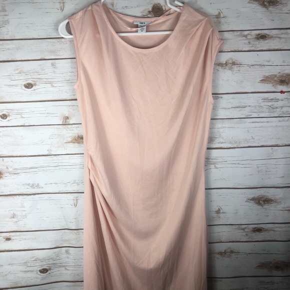 Bar III Dresses & Skirts - Bar III Cupro Asymmetrical Hem Sheath Medium Dress